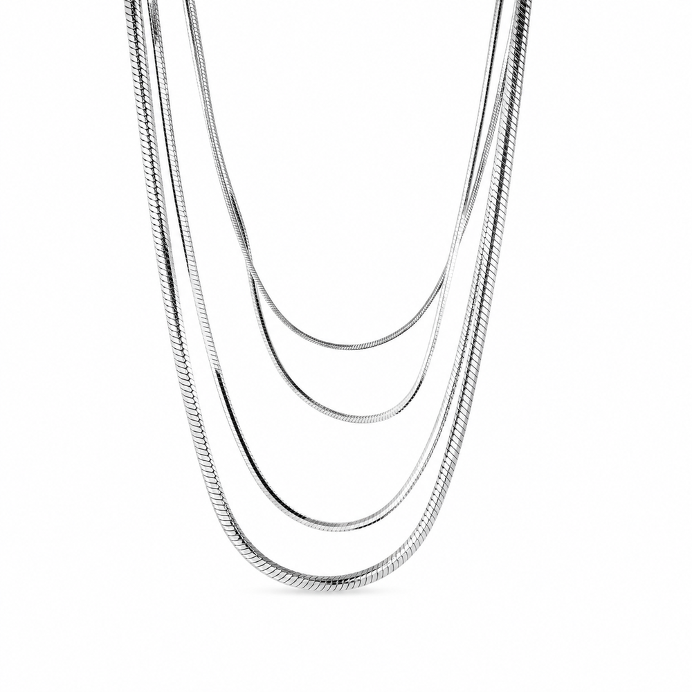 MADAME WHITE GOLD NECKLACE