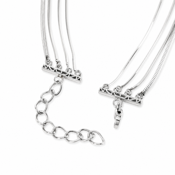 MADAME WHITE GOLD NECKLACE