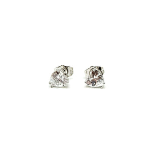 WG MEDIUM HEART STUD