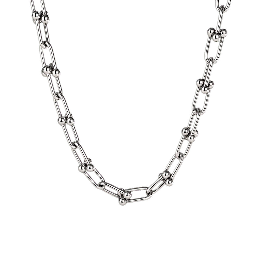 STATEMENT WHITEGOLD NECKLACE