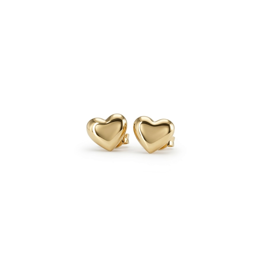 IVANA GOLD HEART EARRING