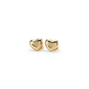 IVANA GOLD HEART EARRING