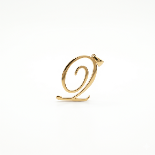 LUXURY LETTER PENDANT