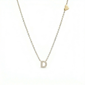 GOLD DEMURE LETTER NECKLACE