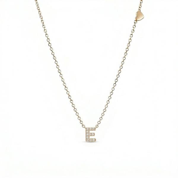 GOLD DEMURE LETTER NECKLACE