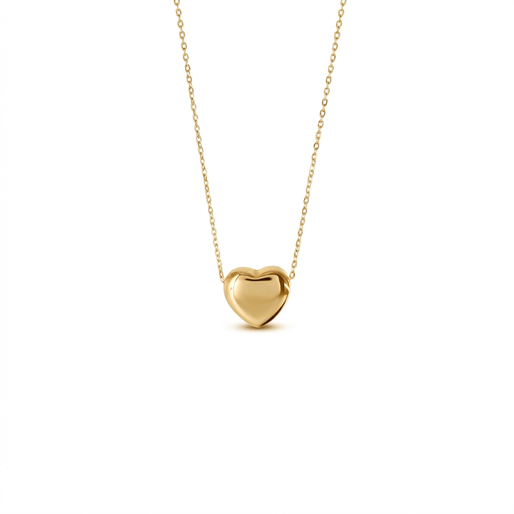IVANA GOLD HEART NECKLACE