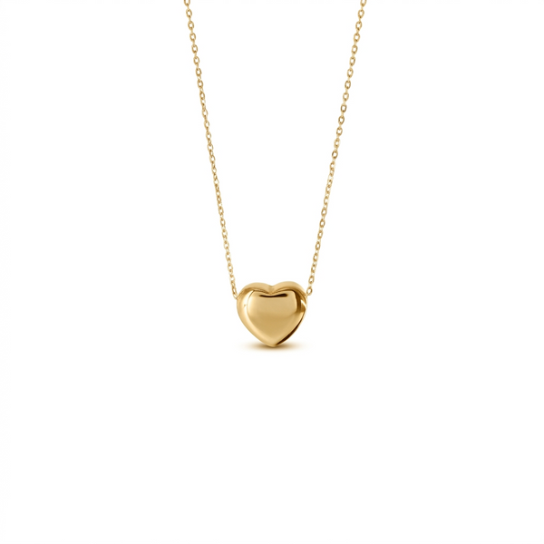 IVANA GOLD HEART NECKLACE