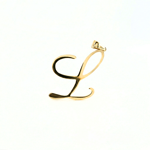 LUXURY LETTER PENDANT