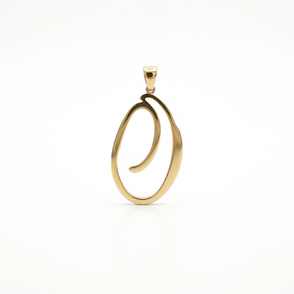 LUXURY LETTER PENDANT