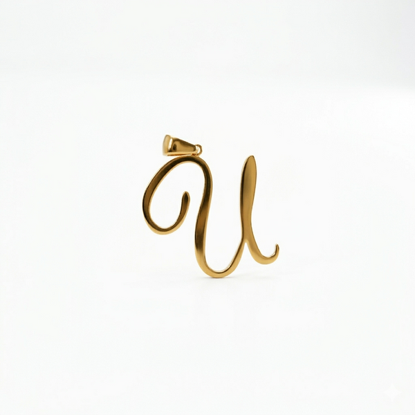 LUXURY LETTER PENDANT