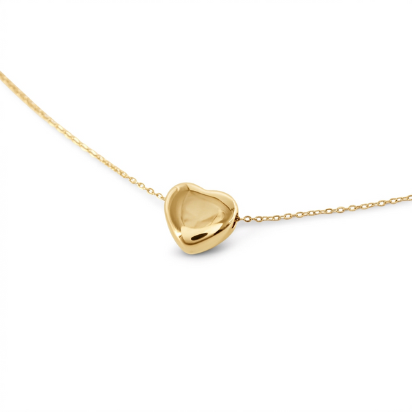 IVANA GOLD HEART NECKLACE
