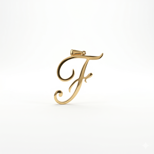 LUXURY LETTER PENDANT