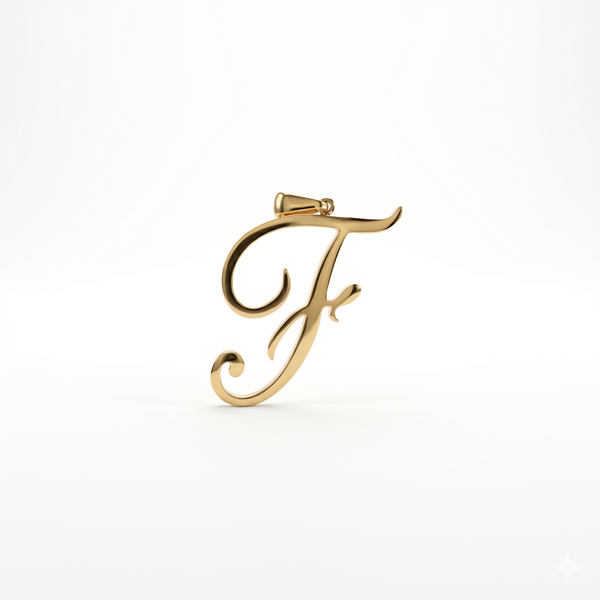 LUXURY LETTER PENDANT