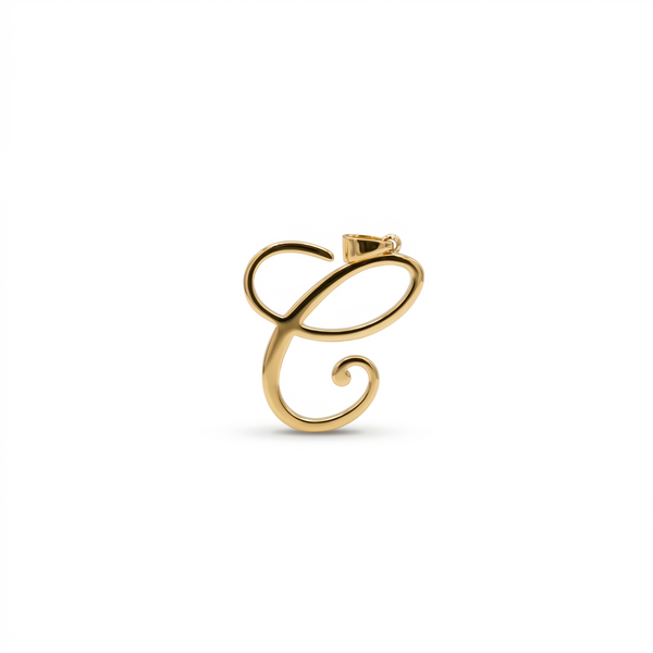 LUXURY LETTER PENDANT