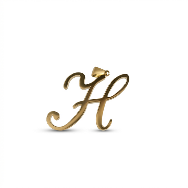 LUXURY LETTER PENDANT