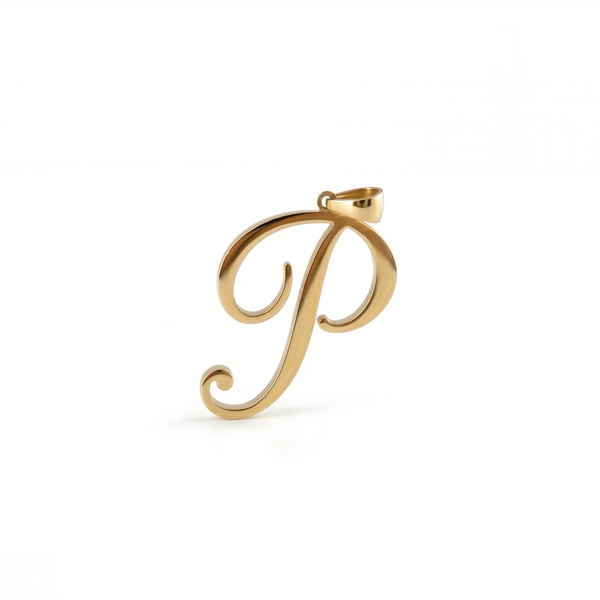 LUXURY LETTER PENDANT