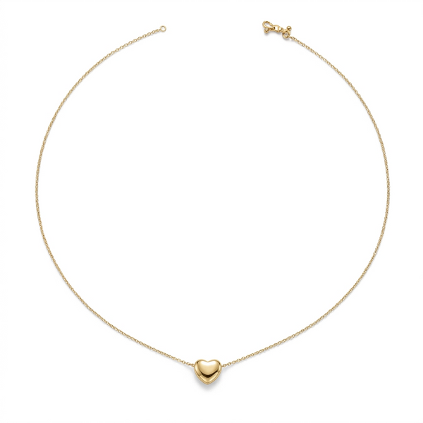 IVANA GOLD HEART NECKLACE