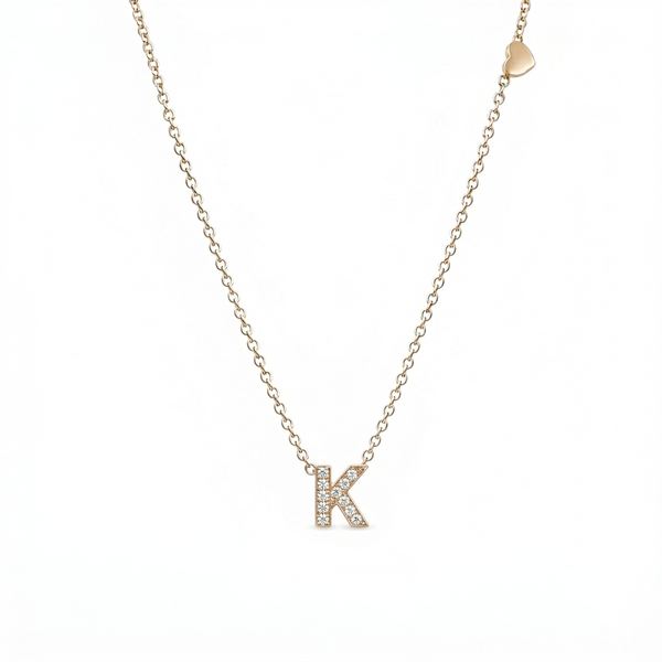 GOLD DEMURE LETTER NECKLACE