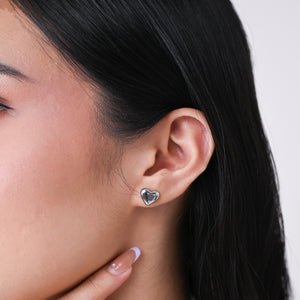 IVANA GOLD HEART EARRING