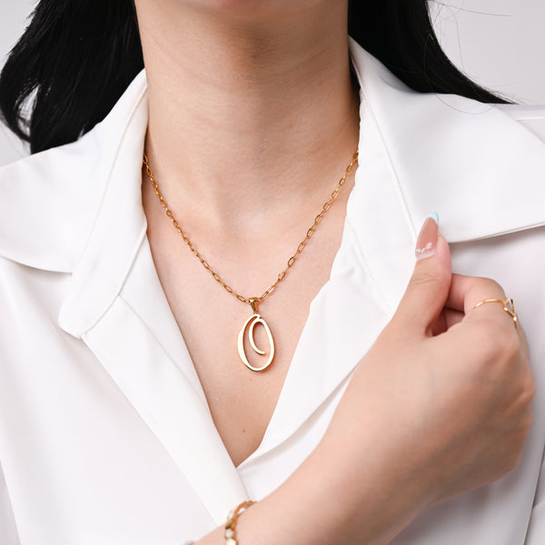 LUXURY LETTER PENDANT