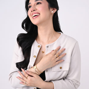 IVANA GOLD HEART NECKLACE