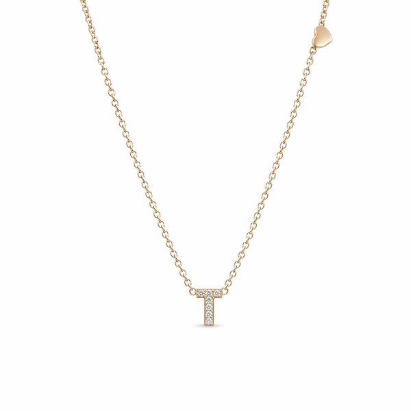 GOLD DEMURE LETTER NECKLACE
