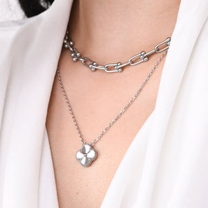 CLOVER WHITE GOLD